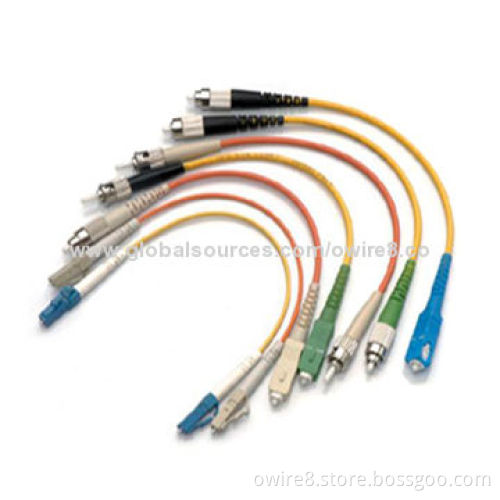 China Manufacture SC FC Single mode Optical Fiber Patch CordNew